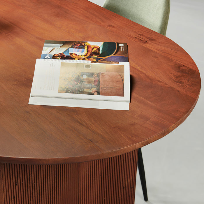 modern wooden dining furniture for stylish interiors - The Leaf Crafts