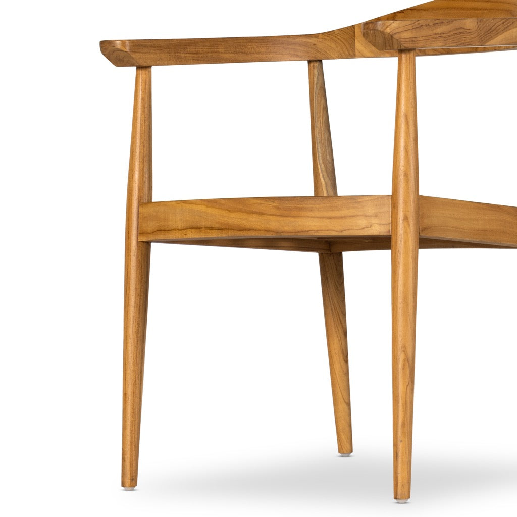 Vulcan Chair durable handcrafted wooden seating furniture - The Leaf Crafts