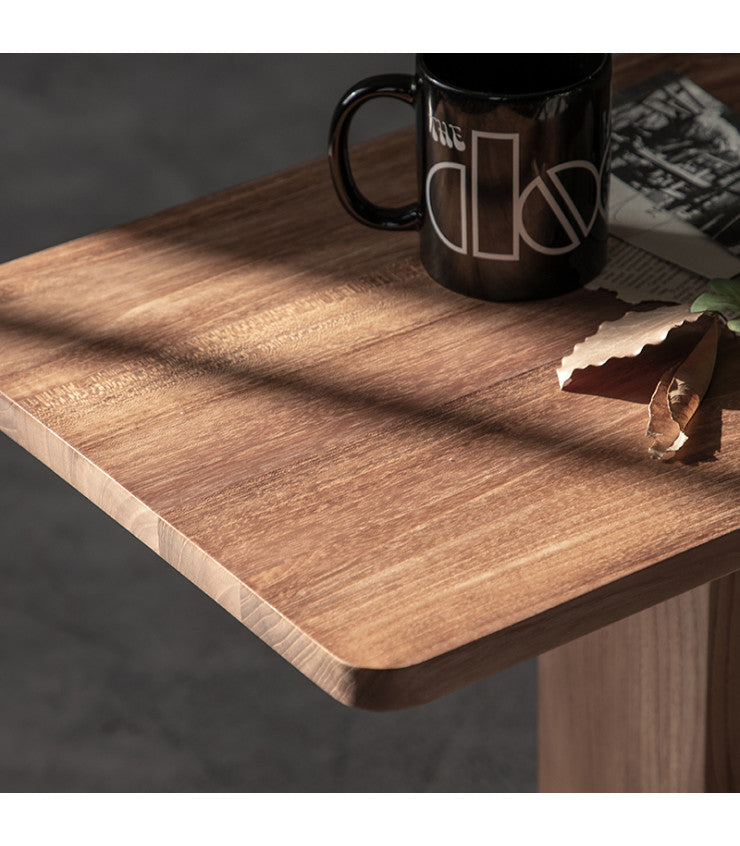 functional solid wood side table for everyday use- The Leaf Crafts