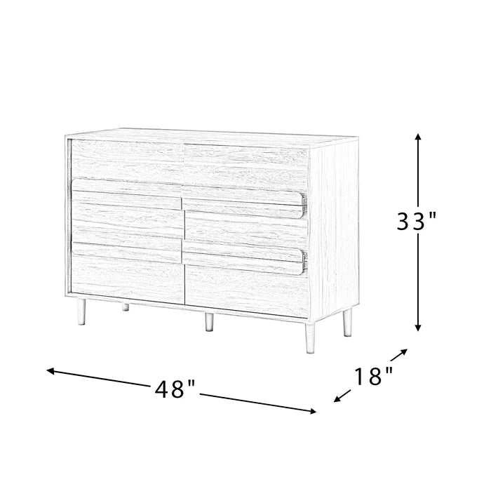 The spacious drawers allow you to neatly organize clothing, accessories, and essentials - The Leaf Crafts
