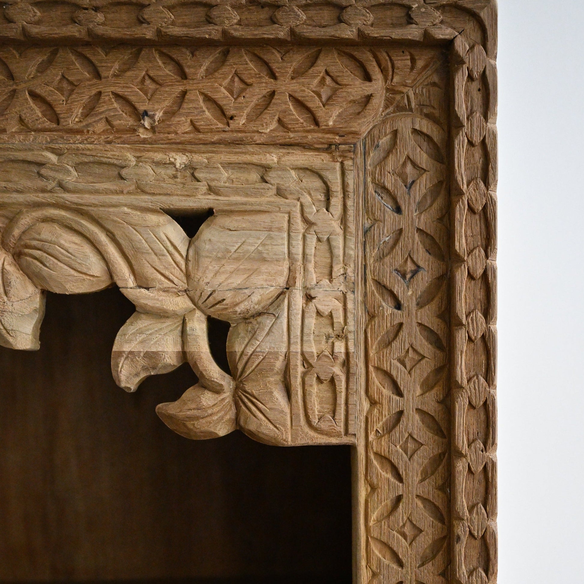 elegant carved bookshelf for sophisticated interiors