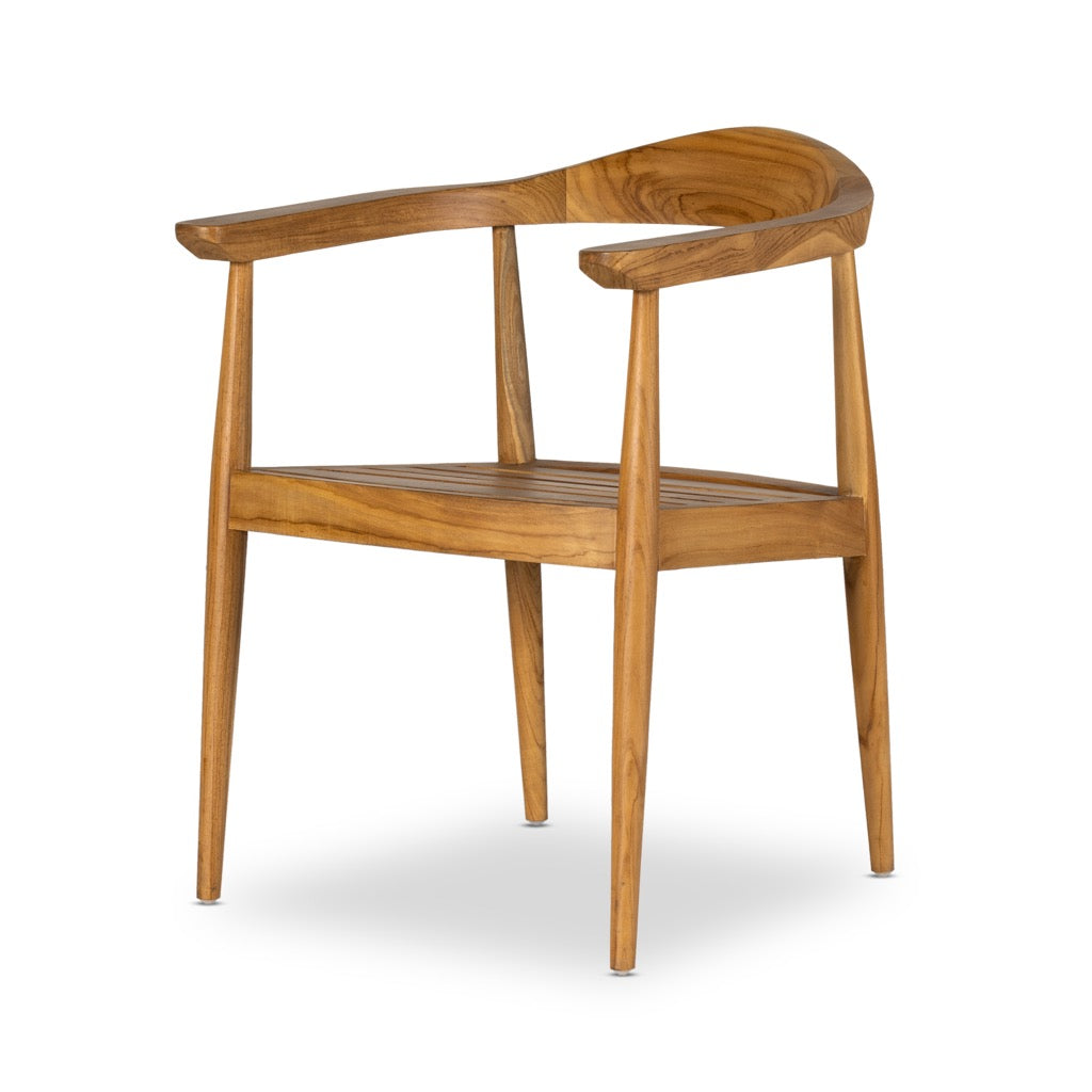 elegant wooden seating chair for living room- The Leaf Crafts