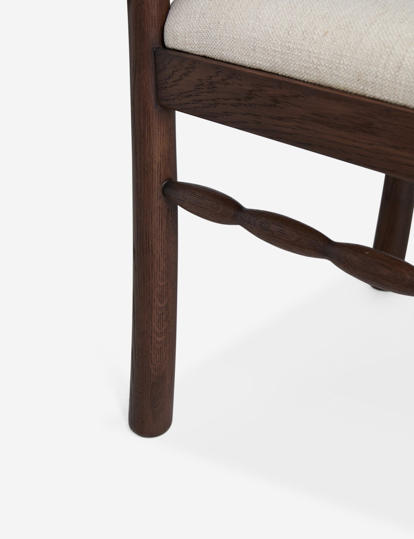 comfortable seating chair with solid wood structure