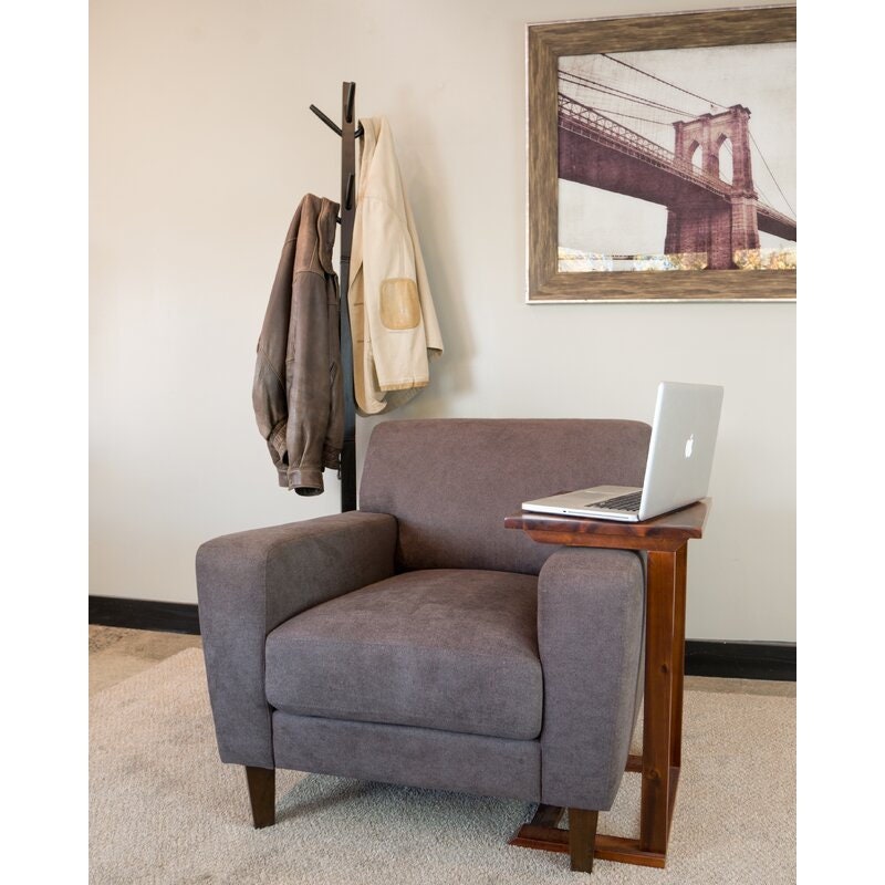 designer minimal wooden side table- The Leaf Crafts