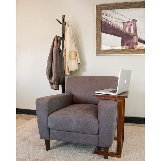designer minimal wooden side table- The Leaf Crafts