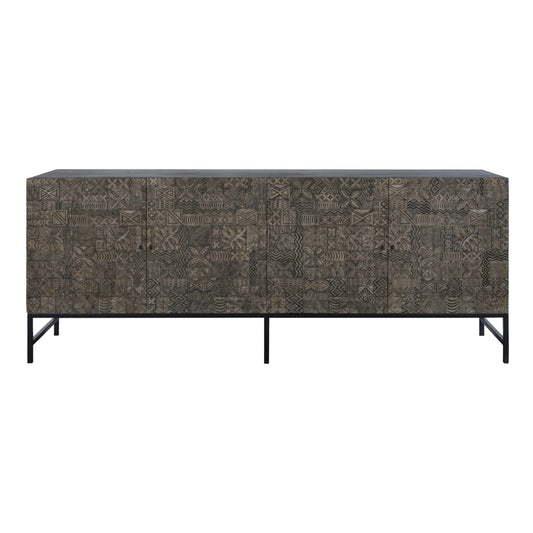 Buy Online Era carved wooden sideboard for living and dining room In India 
