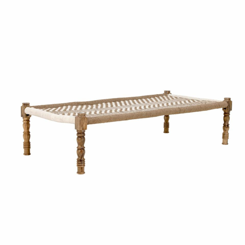 Rajasthani Traditional Charpai Cum Daybed - The Leaf Crafts