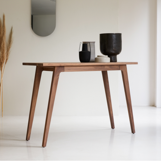 Premium solid wood console table
 - The Leaf Crafts