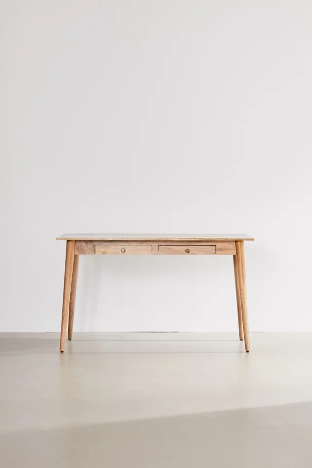 wooden writing desk for study room