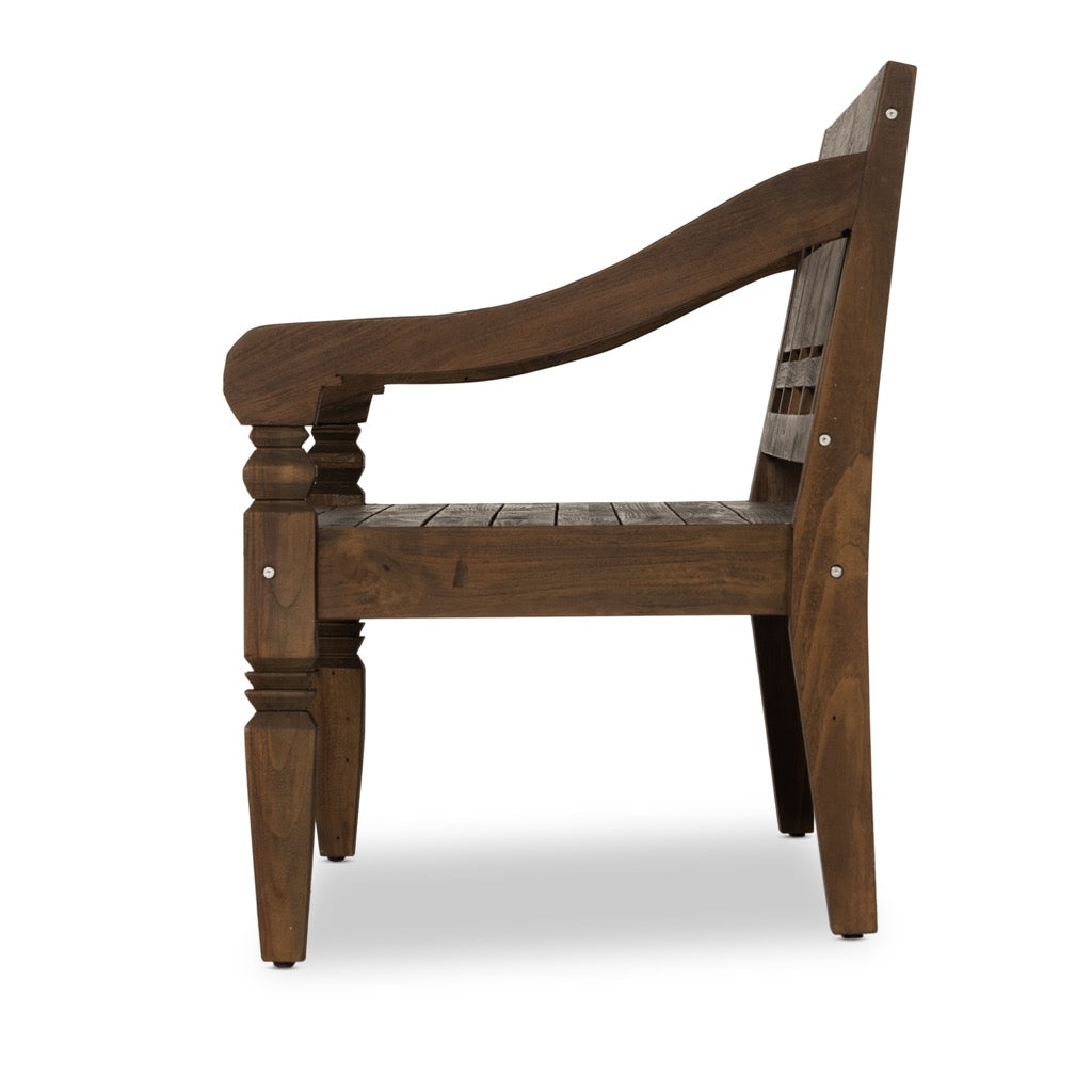 handcrafted patio bench with premium finish - The Leaf Crafts