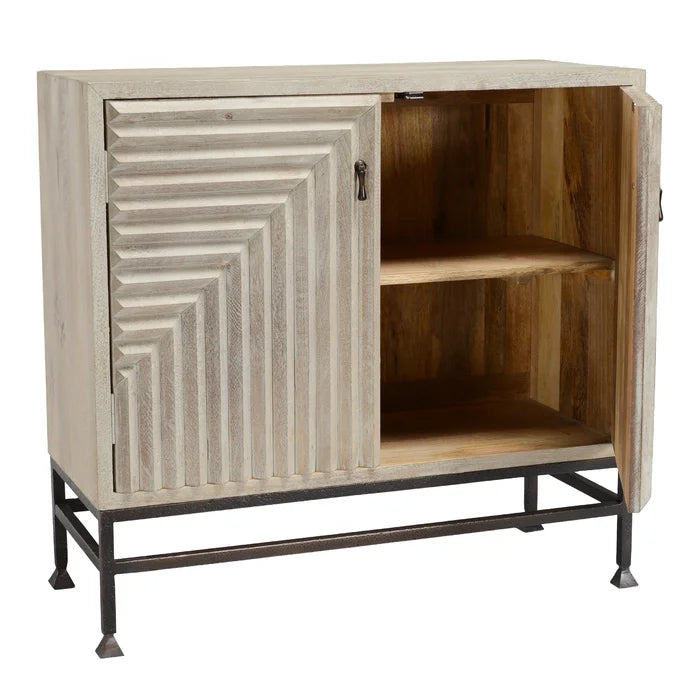 designer storage cabinet for living room- The Leaf Crafts