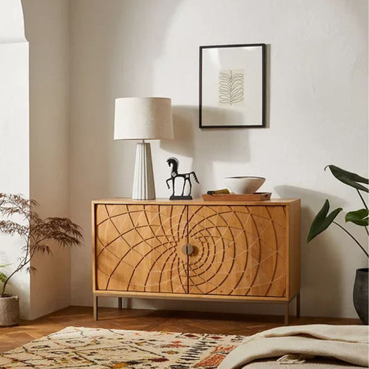 luxury wooden buffet cabinet for dining room