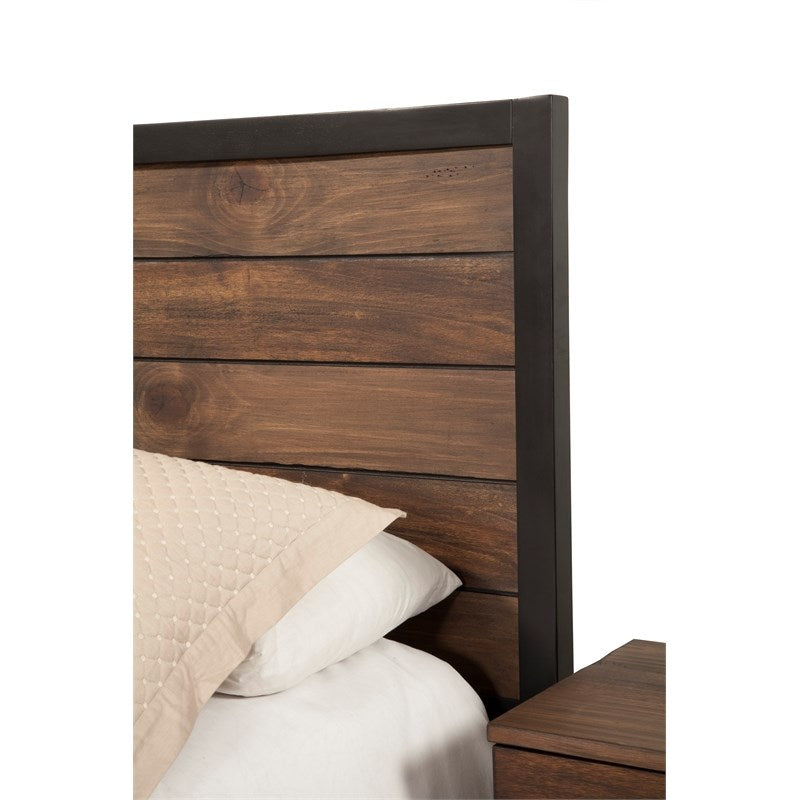 Shop solid wood king bed online. Premium wooden bed frame for master bedroom, durable hardwood furniture for modern interiors.
