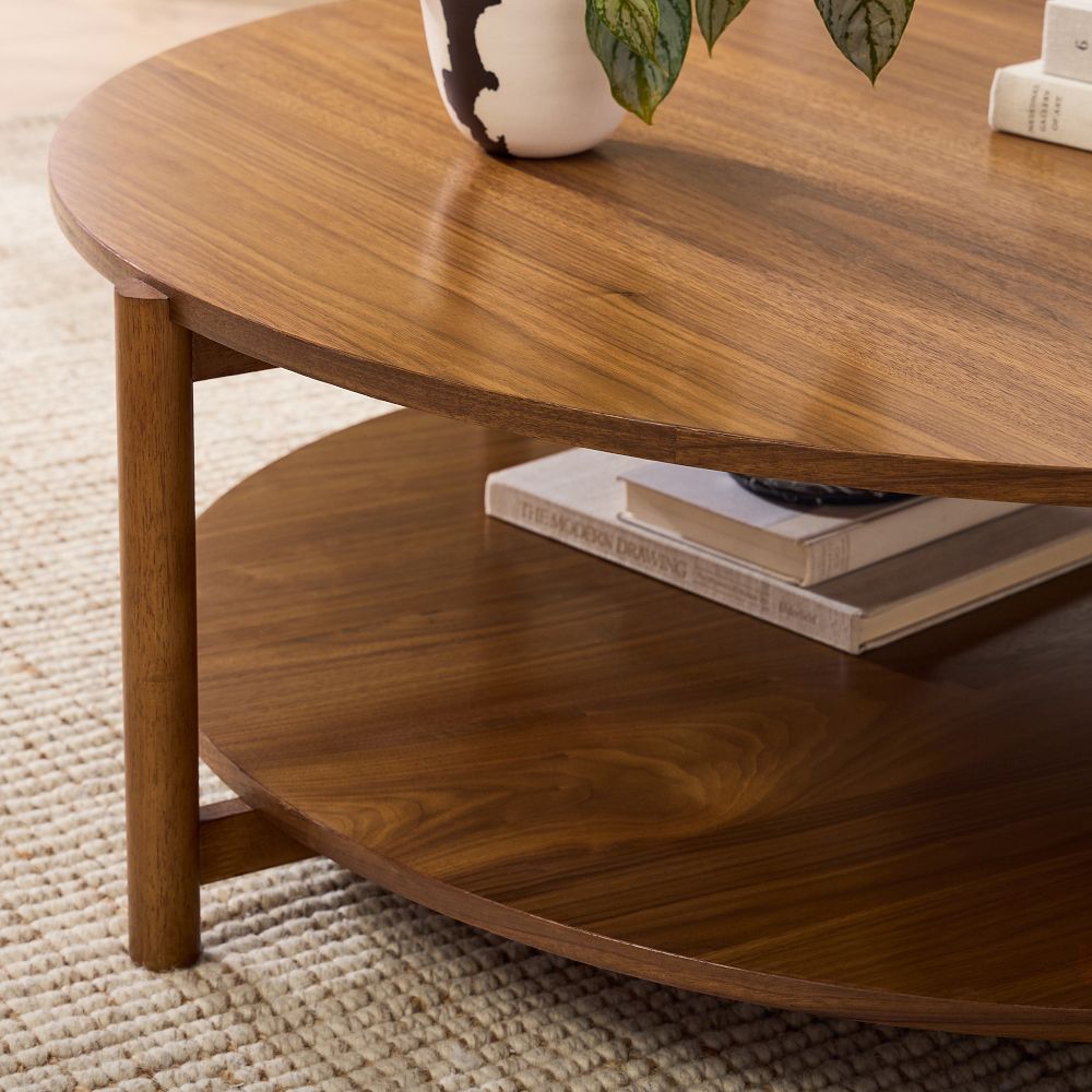 Bella Rounded Coffee Table - The Leaf Crafts