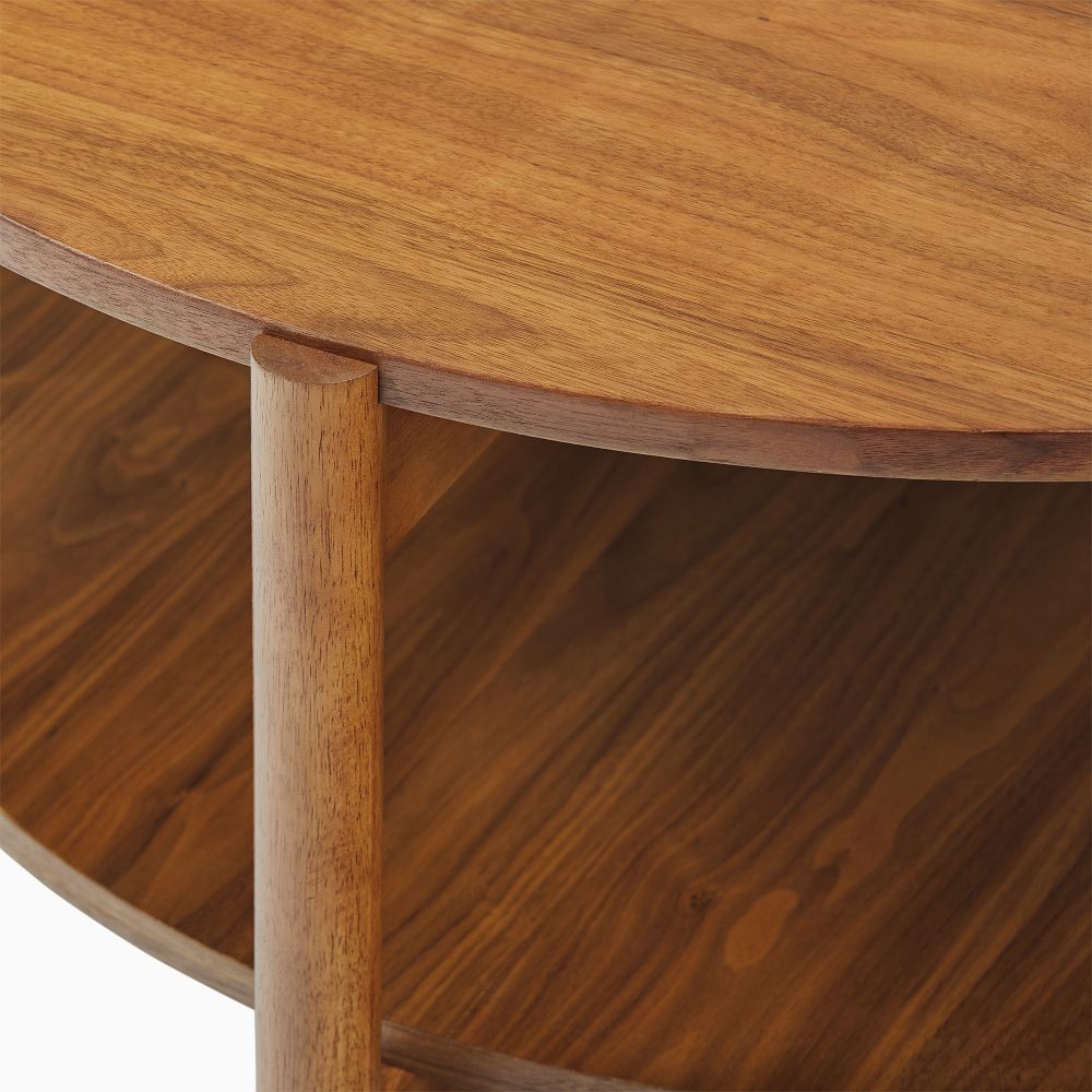 Bella Rounded Coffee Table - The Leaf Crafts