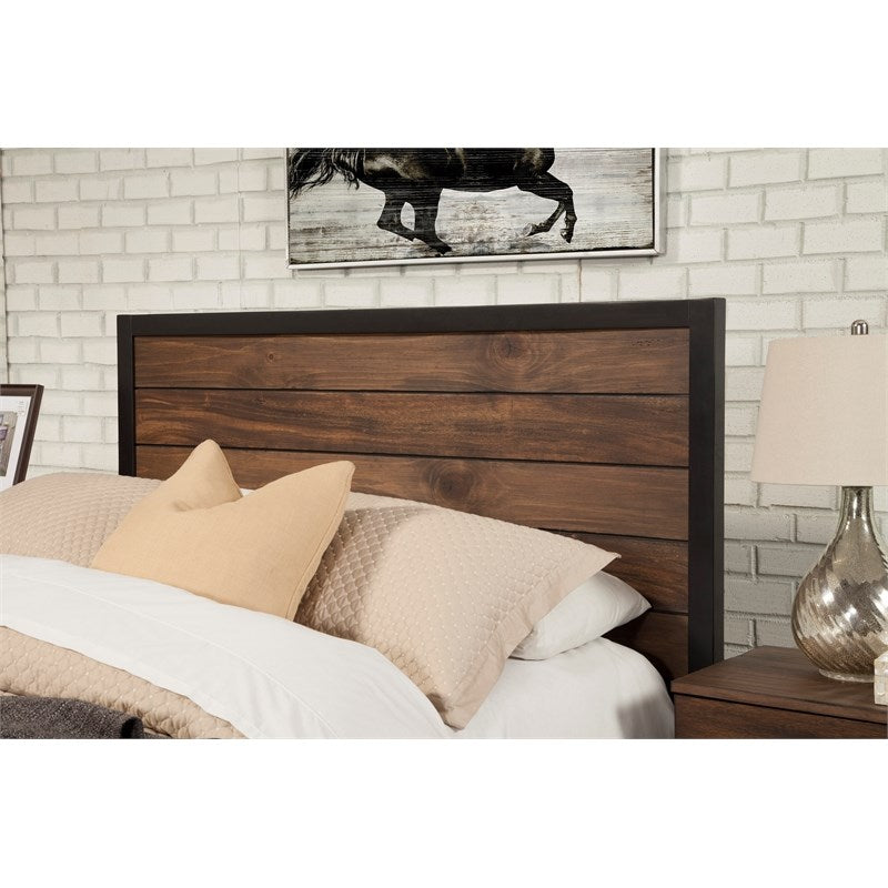 Shop solid wood king bed online. Premium wooden bed frame for master bedroom, durable hardwood furniture for modern interiors.