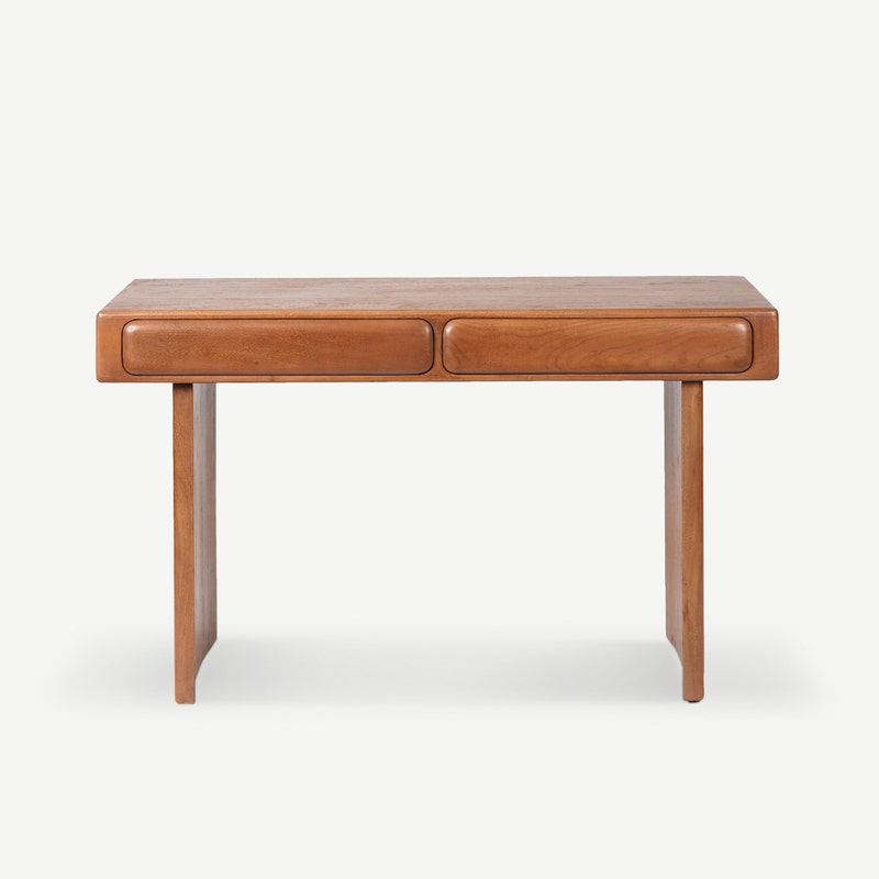 Buy Online Leo solid wood console table for entryway and hallway in India - The Leaf Crafts