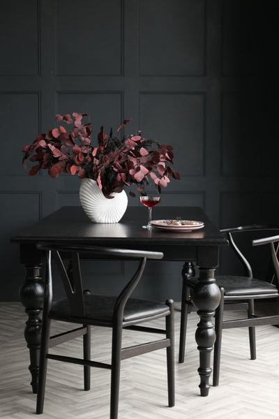 luxury solid wood dining table for family gatherings- The Leaf Crafts