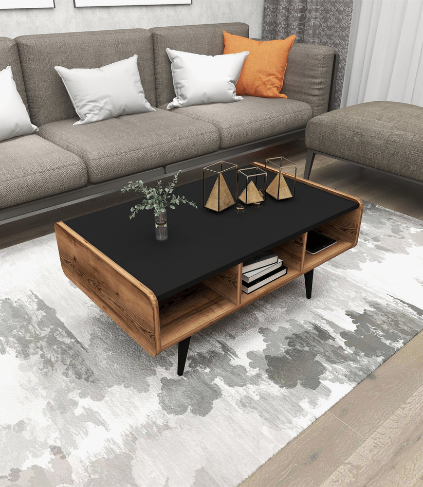 modern solid wood coffee table - The Leaf Crafts