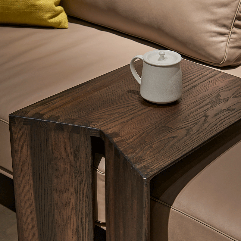 premium wooden side table- The Leaf Crafts