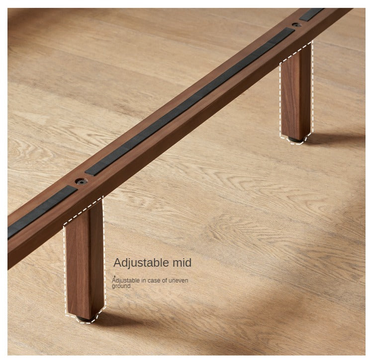 luxury Sheesham wood bed for modern lifestyle- The Leaf Crafts