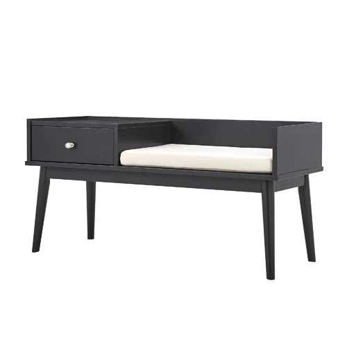 wooden bench furniture for entryway and bedroom- The Leaf Crafts