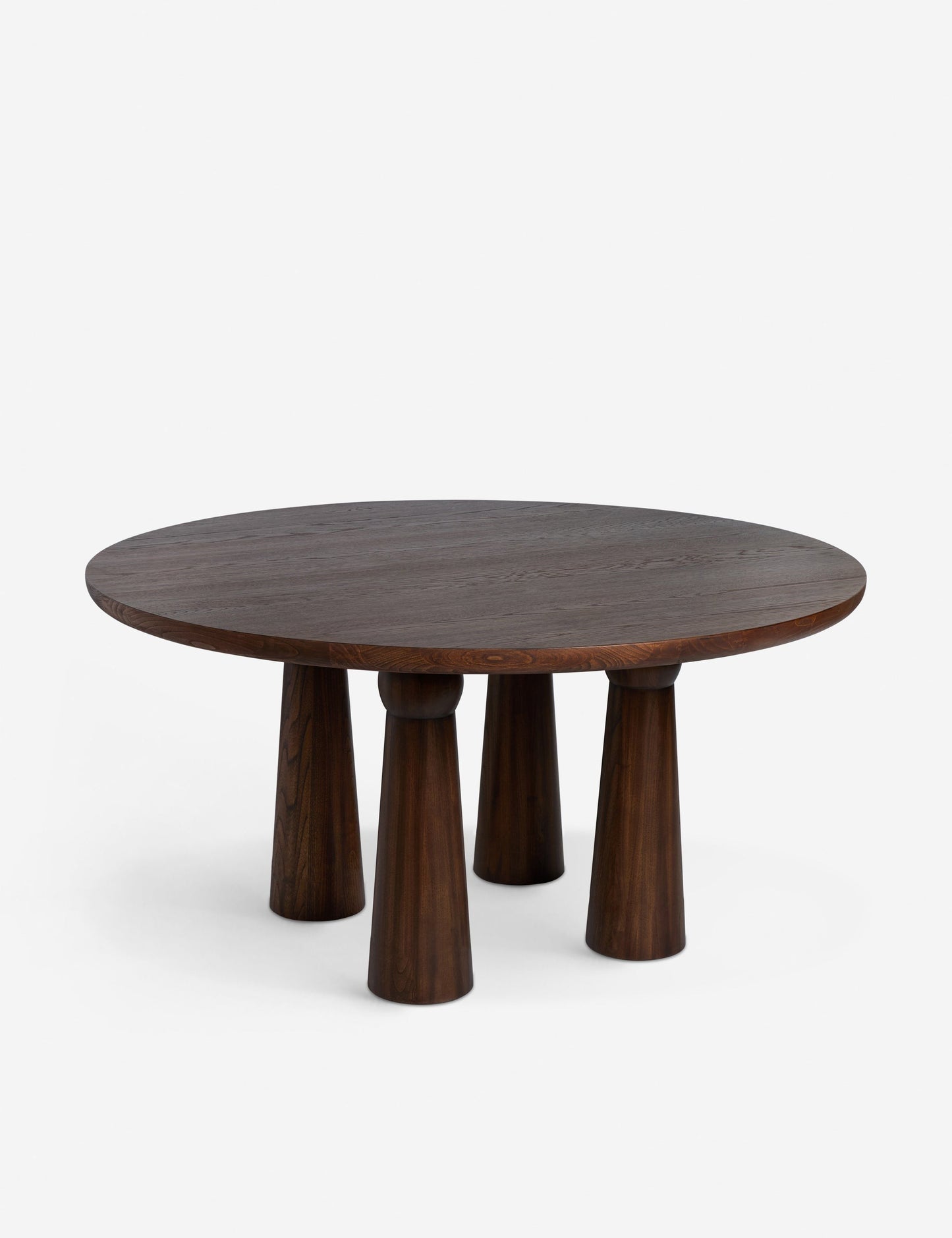minimalist solid wood dining table for modern interiors