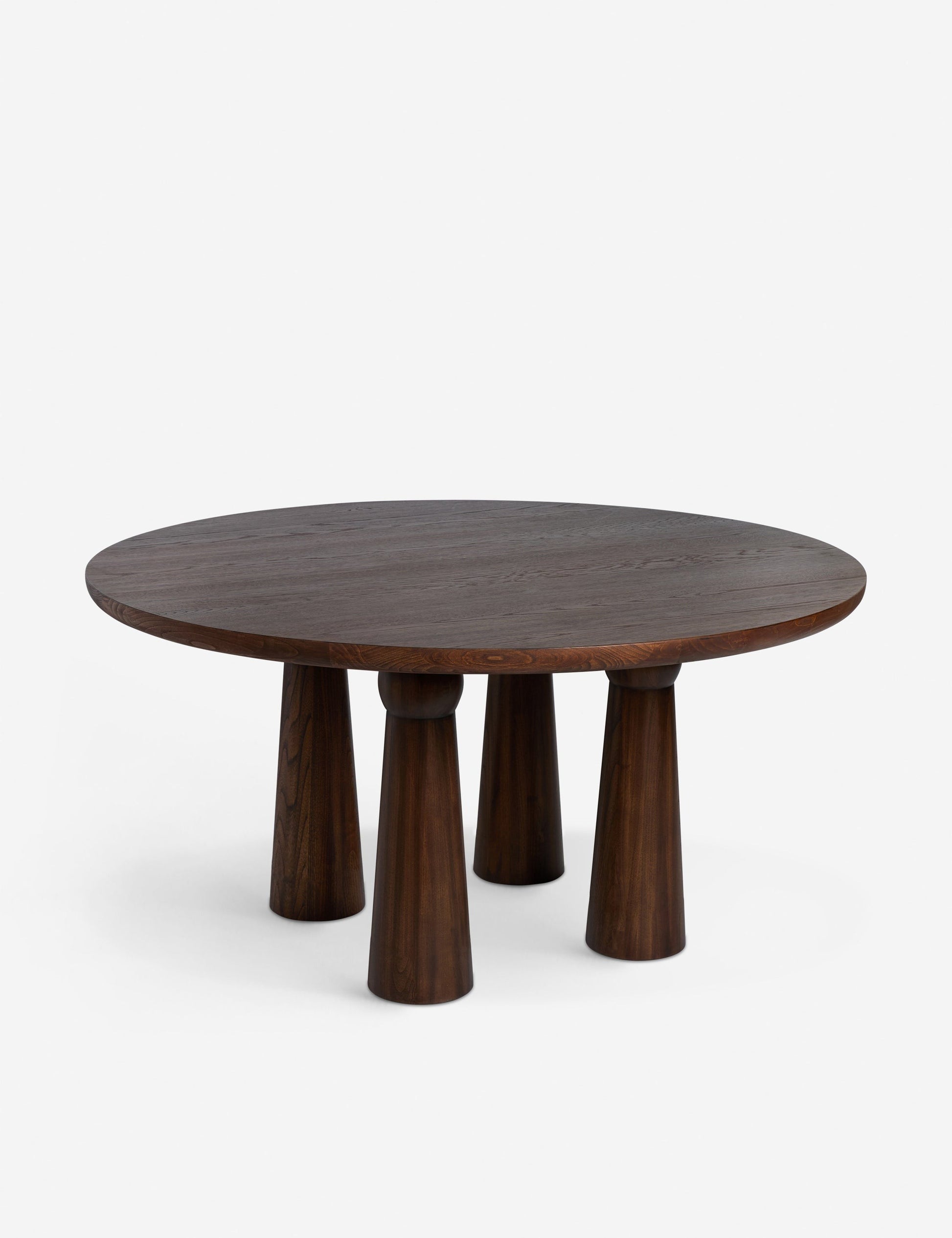 minimalist solid wood dining table for modern interiors