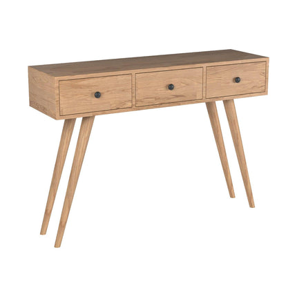 minimalist wooden study desk for modern homes - The Leaf Crafts