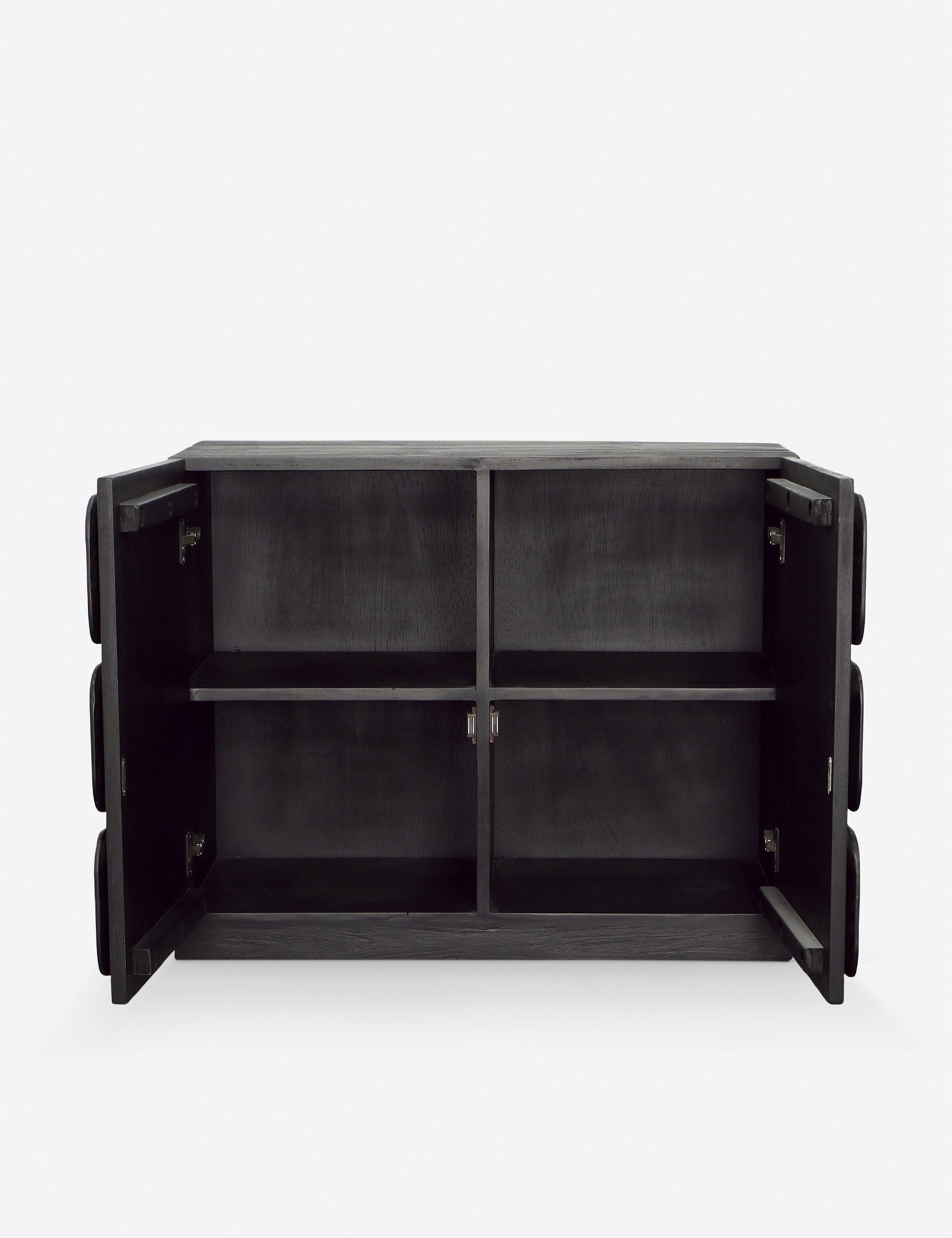 minimalist wooden cabinet for modern living spaces