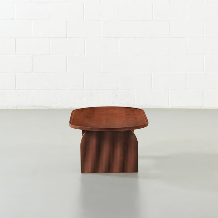 minimalist wooden coffee table for stylish interiors - The Leaf Crafts