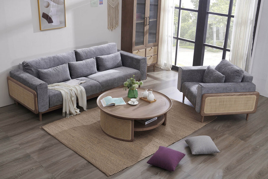 minimalist wooden coffee table for stylish interiors - The Leaf Crafts