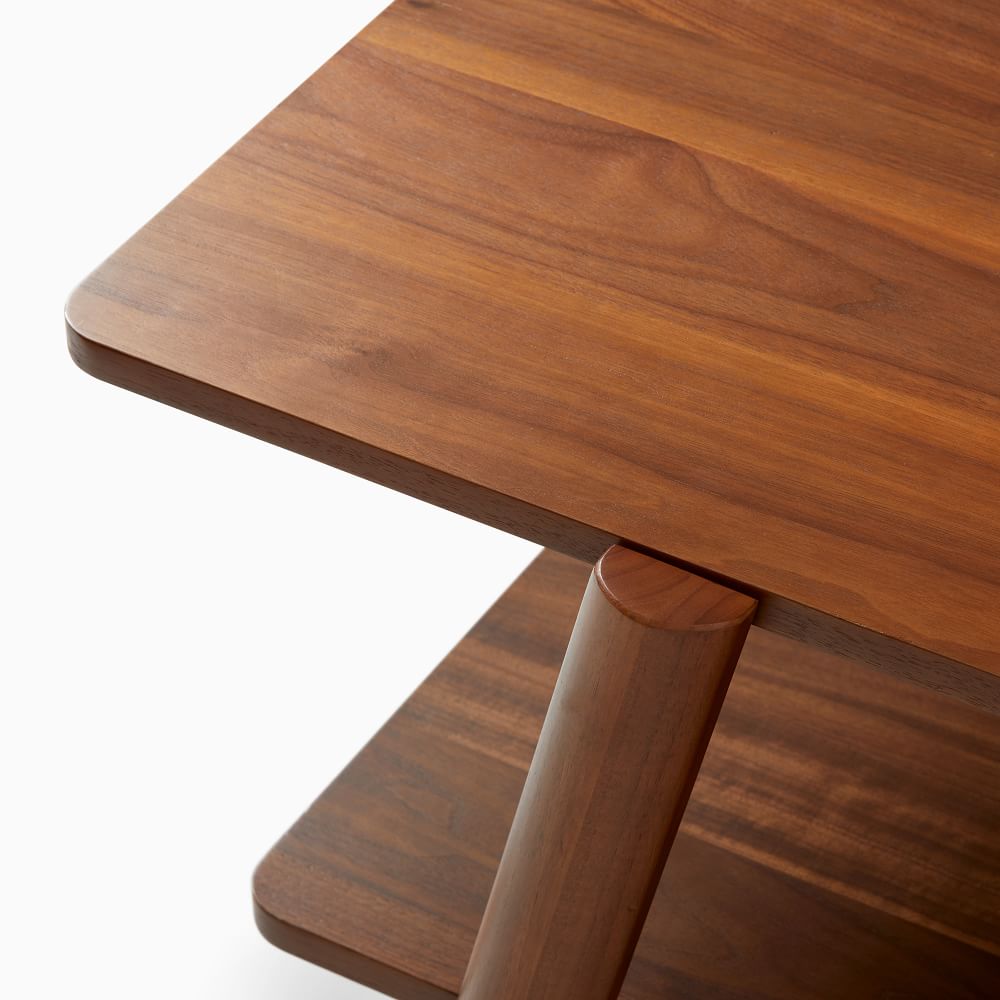 minimalist wooden center table - The Leaf Crafts