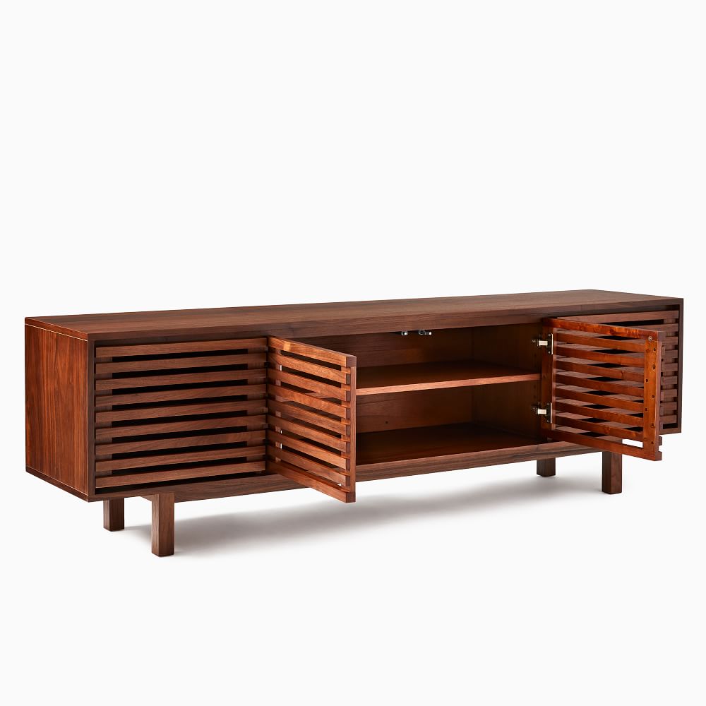 living room tv unit with storage- The Leaf Crafts