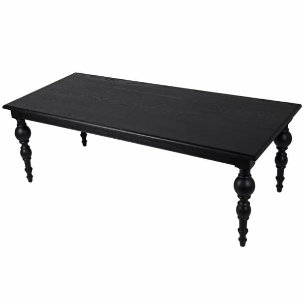 spacious family dining table made from solid wood- The Leaf Crafts