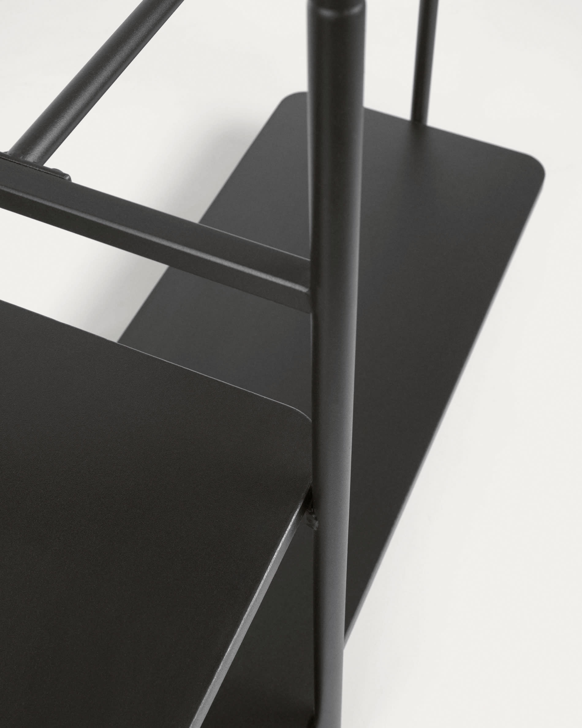 premium wooden bench with integrated clothes rail