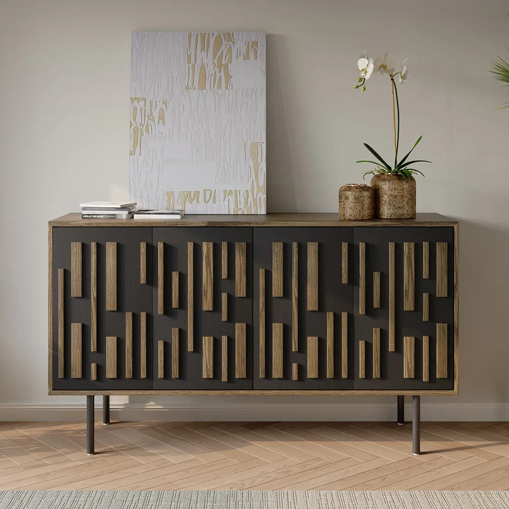 modern home furniture with wooden cabinet