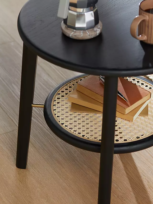 minimalist natural wood table  The Leaf Crafts