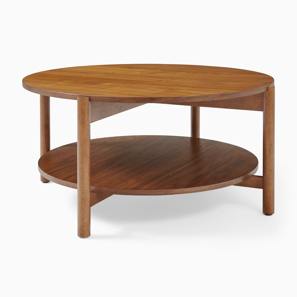 modern rounded coffee table design - The Leaf Crafts
