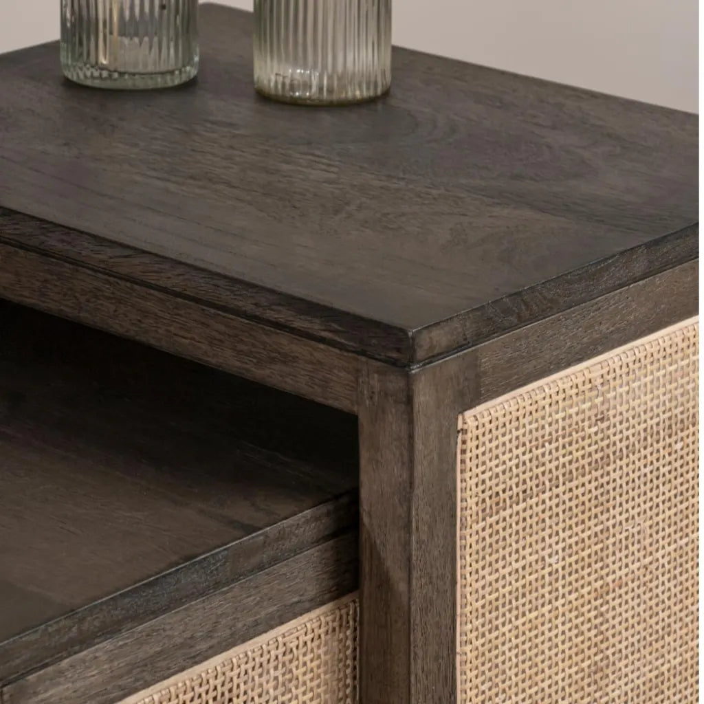 premium solid wood nesting tables