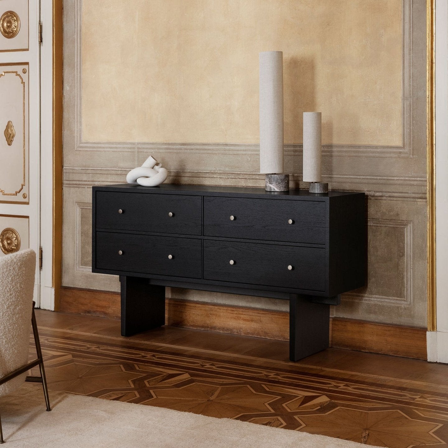 Buy Online Nucleus solid wood sideboard for living and dining room In India 