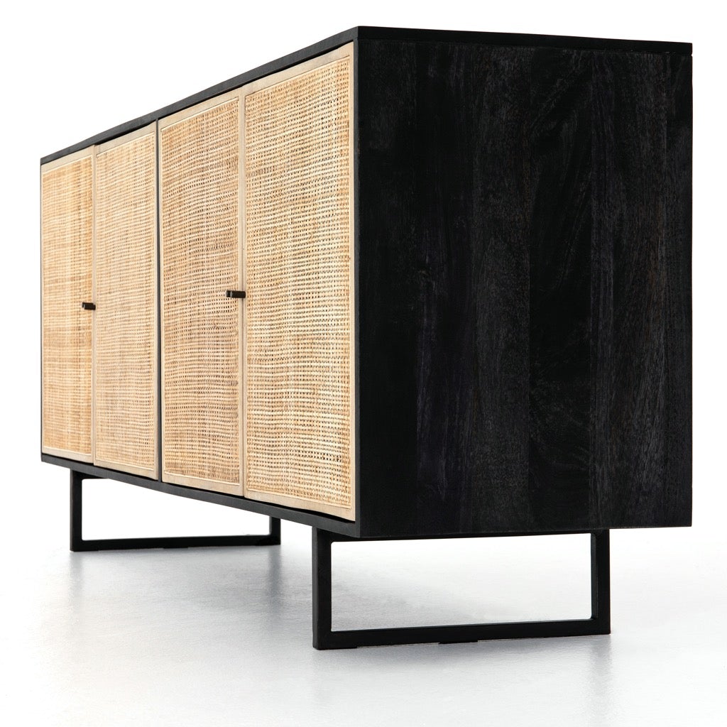 premium rattan sideboard furniture for dining space - The Leaf Crafts
