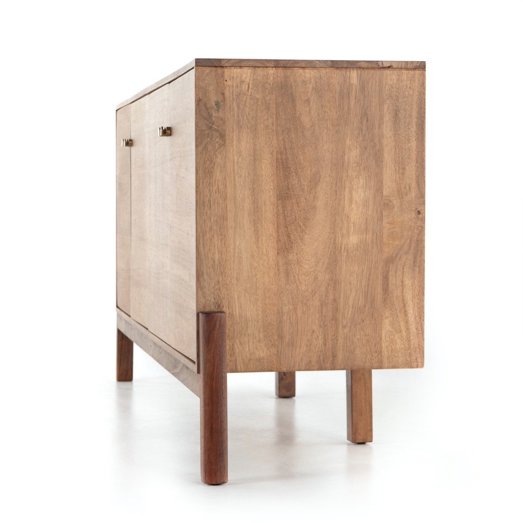 premium wooden sideboard for dining room storage- The Leaf Crafts