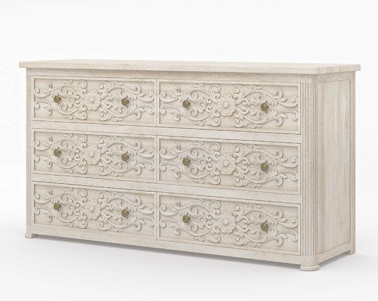 premium solid wood drawer unit for bedroom storage
