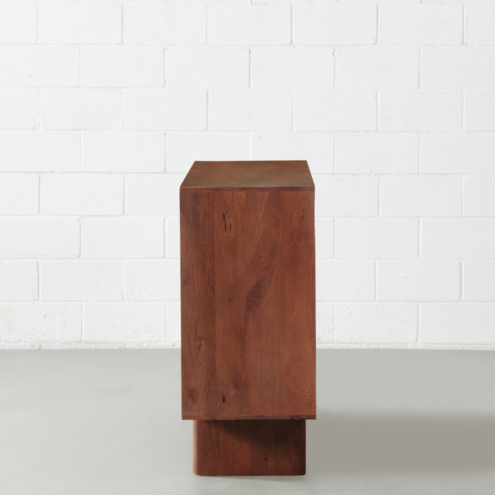premium solid wood storage cabinet for home- The Leaf Crafts