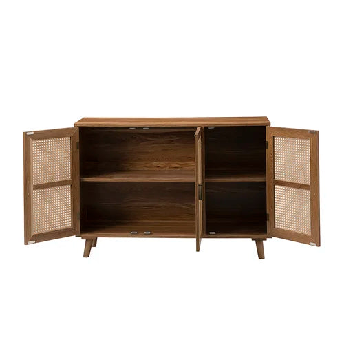contemporary cane panel cabinet - The Leaf Crafts