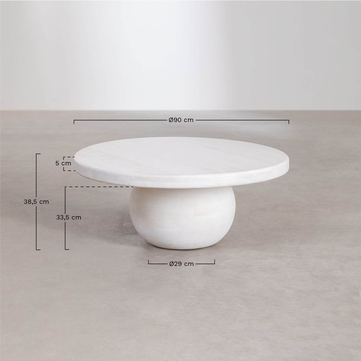 premium solid wood center table for living room