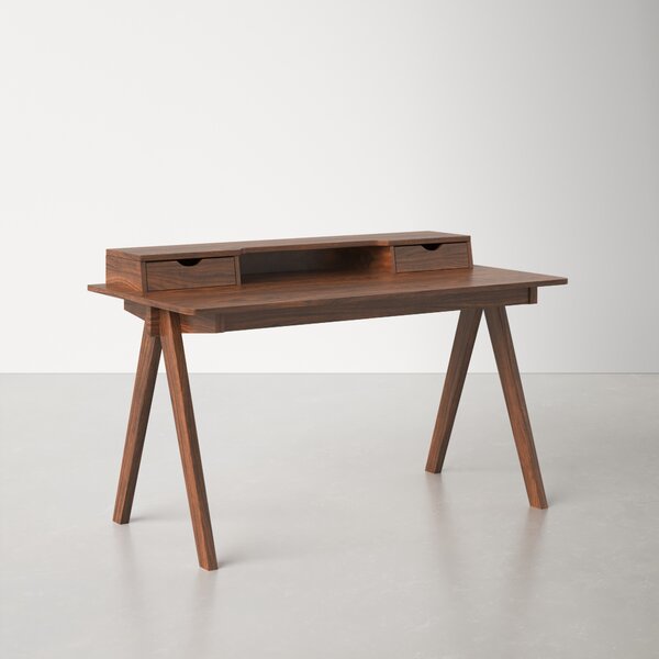 Bastia Solid Wood Study Desk - The Leaf Crafts