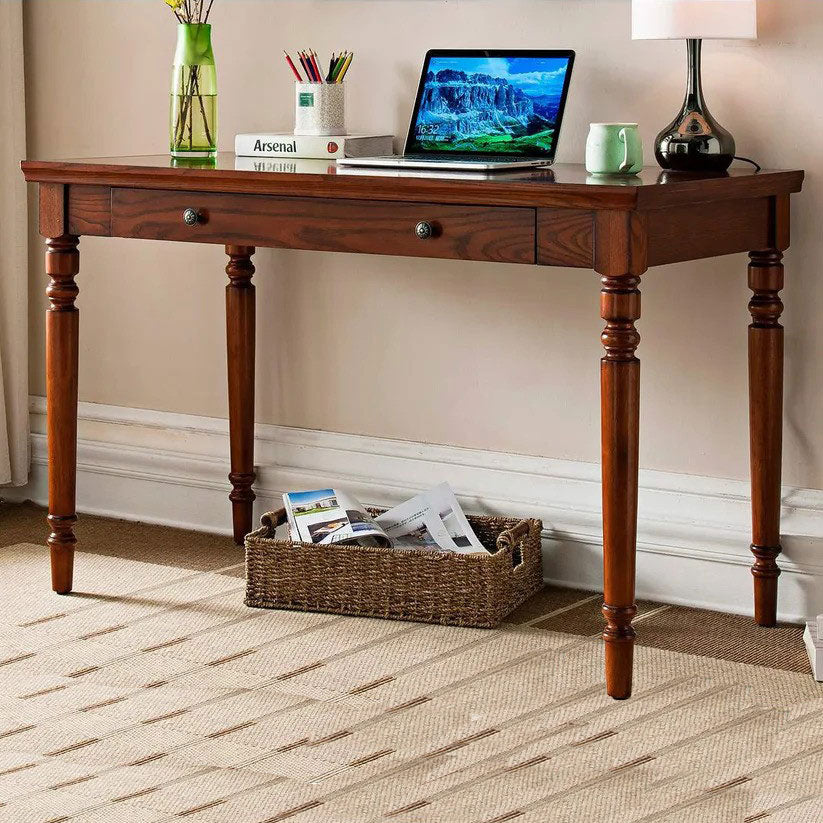 premium solid wood study table