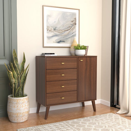 ramiya solid wood chest of drawers- The Leaf Crafts